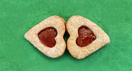 Image showing cookie hearts