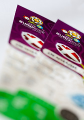 Image showing EURO 2012 tickets