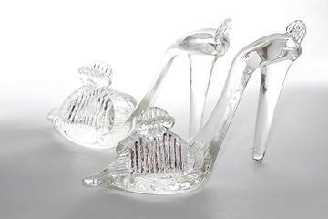 Image showing Glass shoes