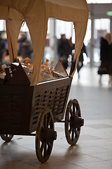 Image showing Vending trolley