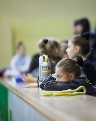 Image showing Anticipation of results