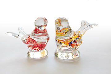 Image showing Glass birds