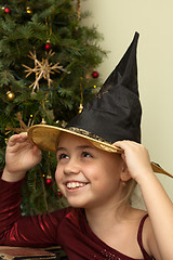 Image showing Funny witch