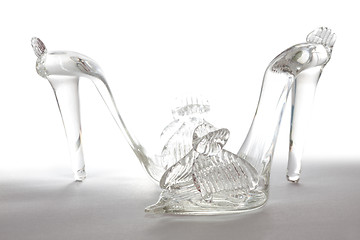 Image showing Glass shoes