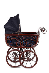 Image showing Old stroller