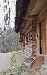 Image showing Ancient Carpatian hut 