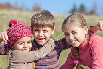 Image showing Children's joy