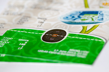 Image showing EURO 2012 tickets