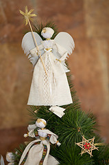 Image showing Christmas angels