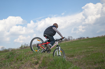 Image showing Cyclist