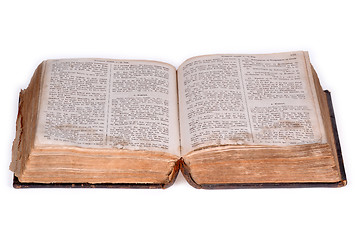 Image showing Open old bible version 5.