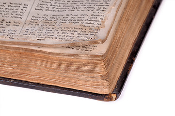 Image showing Open old bible Version 6.