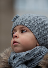 Image showing Portrait of little girl