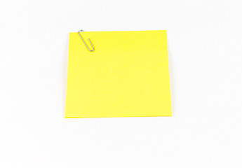 Image showing Yellow Sticky Note