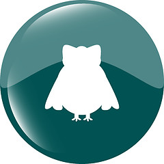 Image showing Owl - icon isolated