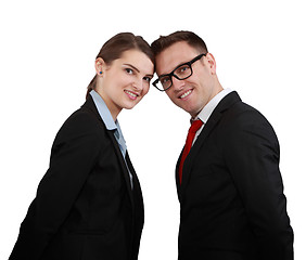 Image showing Happy Business Couple