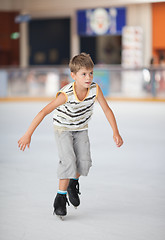Image showing Little skater