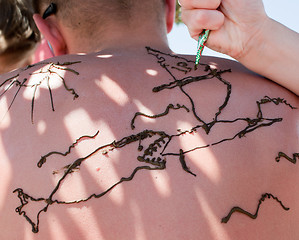 Image showing Body decoration