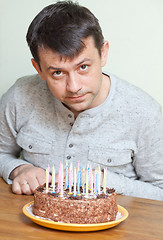 Image showing Man's birthday