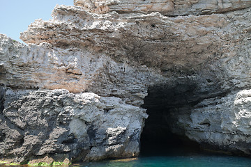 Image showing Sea cave at Tarhankut, Crimea, Ukraine