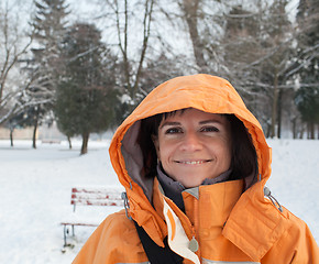 Image showing Winter portrait