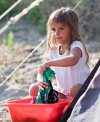 Image showing Washing