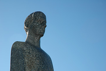 Image showing Statue, Thor Heyerdahl