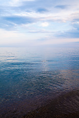 Image showing Blue sea
