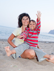 Image showing Mother and daughter