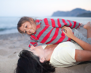 Image showing Mother and daughter