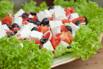 Image showing Greek salad