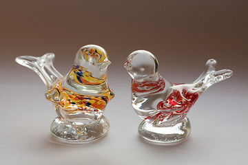 Image showing Glass birds