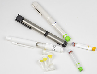Image showing Insulin pens