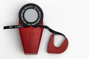 Image showing Label Maker 04-Red