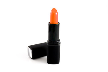 Image showing Orange Lipstick