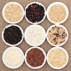 Image showing Rice Selection