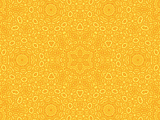 Image showing Yellow background with abstract pattern