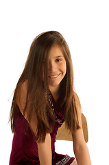 Image showing Attractive Teen Girl