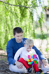 Image showing family at the park