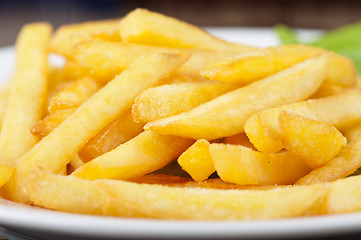 Image showing Golden potatoes fries