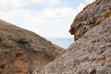 Image showing Mountains closeup