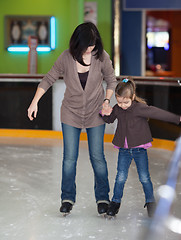 Image showing Ice skating