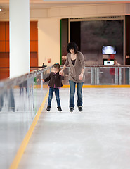 Image showing Ice skating