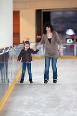 Image showing Ice skating