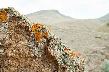 Image showing Mountains closeup