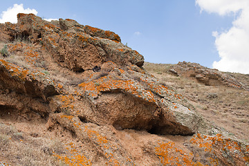 Image showing Mountains closeup