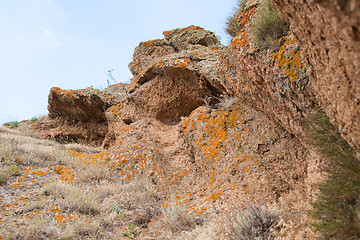 Image showing Mountains closeup