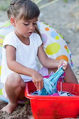 Image showing Washing