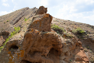 Image showing Mountains closeup