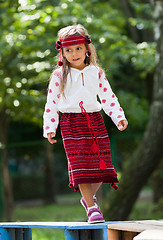 Image showing Portrait of Ukrainian little girl